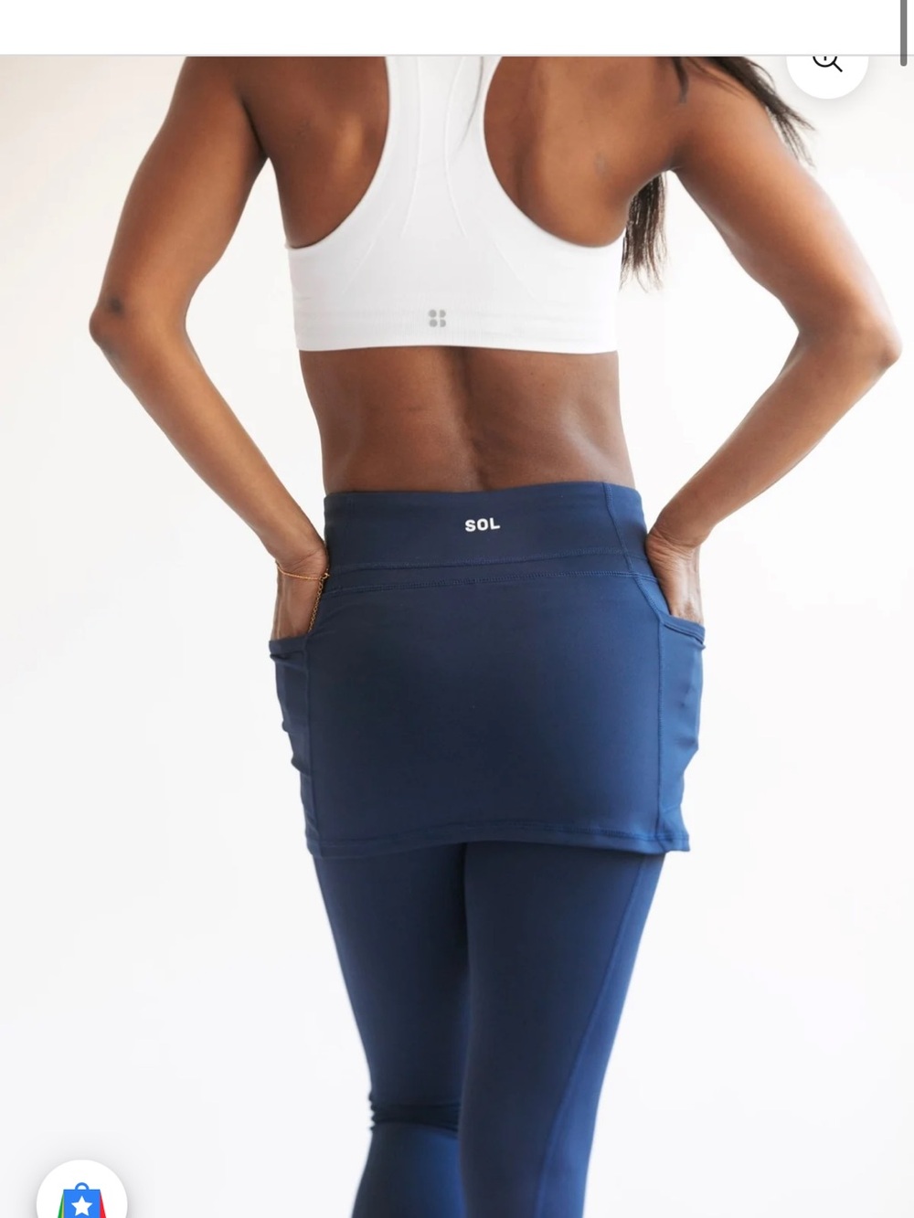 Sol Sister BLUEBERRY SLIM SKIRTED LEGGINGS 6/8